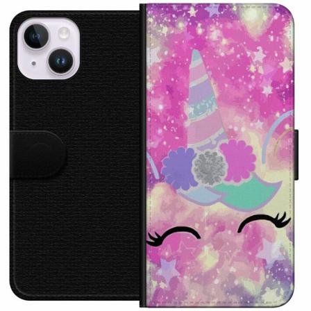Apple Iphone 14 Plus Plånboksfodral Unicorn Enhörning
