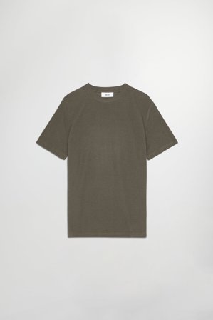 NN.07 Clive T-Shirt T-Shirt Herren Grün Baumwollmix