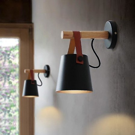 Modern minimalist adjustable wall-mounted household bedside lighting wall decoration bathroom mirror