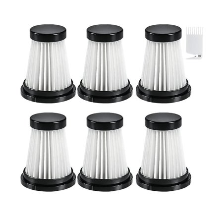 6 Hepa-filtre for K12 / K12 Pro / K13 støvsugere & Genius Invictus .0/2.0 håndholdte støvsugere