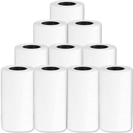 12 rullaa lämpöpaperia pankkikorttikuitteja varten 57 x 30 mm BPA-vapaa