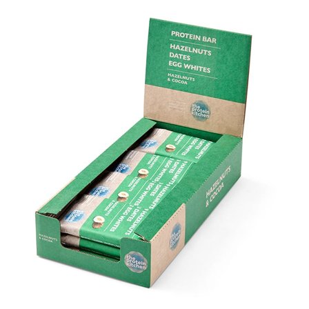 The Protein Kitchen 12 x Protein Bar, 55 g