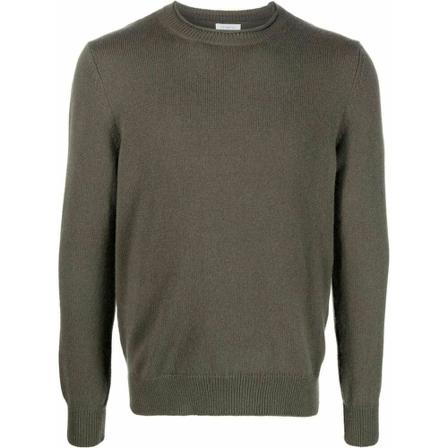 Malo Round-neck Strik Grøn, Herre Strik, Størrelse: S