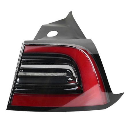 Bil LED Bagasjerom Utside Høyre Baklykt Bak Signal Lampe Kompatibel med Tesla Model 3 2017-2020 1077398-00-G Biltilbehør