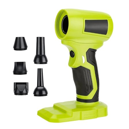 Trådløs løvblåser, støvsuger, håndholdt elektrisk løvblåser for 18V batteri