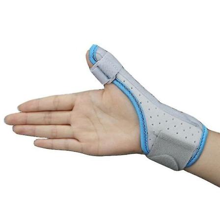 Tommelsplint Støtte - Reversibel Tommel- og Håndledsstabiliserende Skinne til Tommelfinger Triggerfinger Gigt Senebetændelse Forstuvet og 