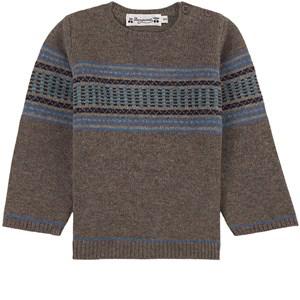 Bonpoint Marron Glace Bassiano Jumper 3 Years - Jumpers and knitwear - 3 years - Brown - Junge