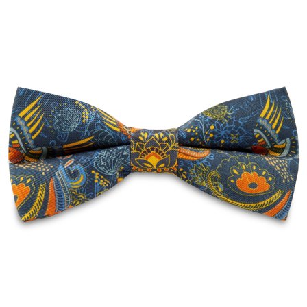 Jedwabna muszka Bart Boho dla mężczyzn - Muszki gotowe do noszenia