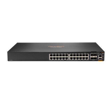 Hewlett Packard Enterprise HPE Aruba 6200F 24G 4SFP+ Switch - switch - 28 porter - Styrt - rackmonterbar