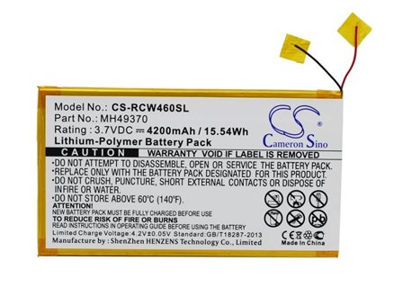Batteri til nettbrett for RCA RCT6203W46, 10", RCT6203W46 10"