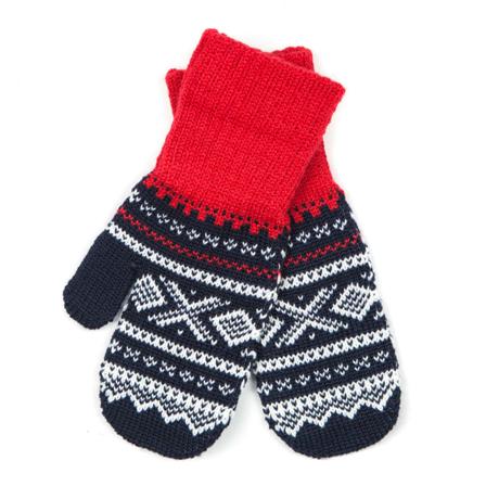Marius Kids Kids Woolmix Mittens Children everyday gloves Blue 1-2 Y