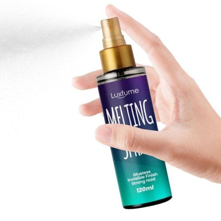 120ML Smelting Spray For Blonder Parykker Hurtig Tørkende Langvarig Usynlig Blonder Naturlig Smelting Og Holding Mousse For blonde parykk spray