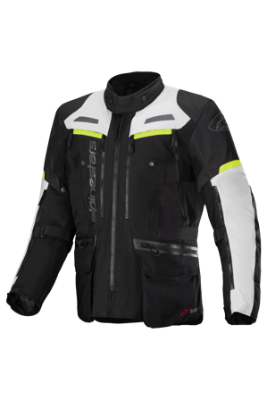 MC-Jakke Alpinestars Bogota' Pro Drystar Sort/Isgrå 4XL