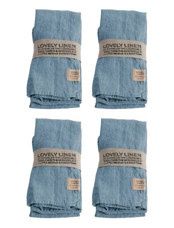 Lovely Napkin Blue Lovely Linen