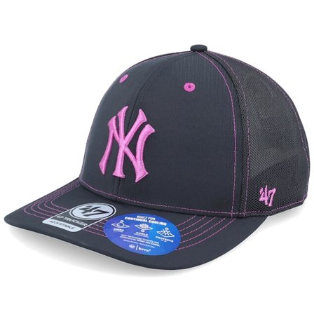 47 Brand - Negro trucker Gorra - New York Yankees MLB 47 Cap Black Trucker @ Hatstore