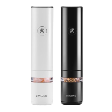 Zwilling Enfinigy sähköiset maustemyllyt 21 cm, mausta/valkoinen