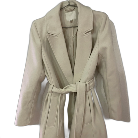 Beige kappa med bälte från H&M