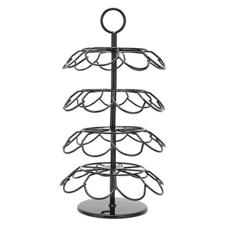 Roterende kaffekapselholder med plass til 36 kapsler, kaffeputeholderorganisator for K‐CUP/Dolce Gusto