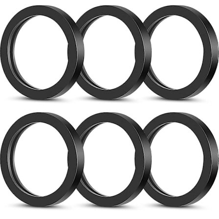 Benzindunk Tud Gummipakning Gummiring Tankpakning Brændstofpakning Udskiftning Benzinpakning Kompatibel med de fleste benzindunktude (6 stk.) (LGL)