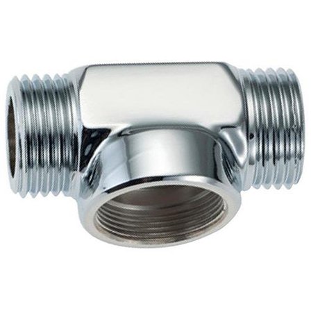 Mora 632303 T-koppling 12/15mm, 2xG15xM22x1, synlig rördragning, Installation