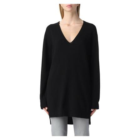 Twinset, V-neck Knitwear Czarny, Kobieta, Rozmiar: M