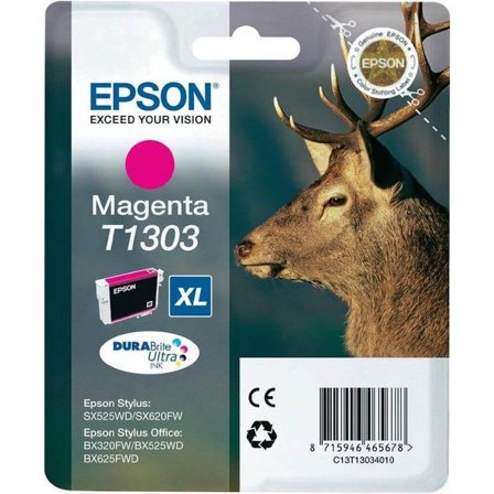 EPSON Bläckpatron C13T13034012 Magenta - Lyreco - Toner och bläck - Bläckpatroner - Bläckpatroner Epson