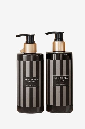 Zelected by Houze - Såpe & Lotion Lemon Tea - Svart - Baderomstilbehør - Fra Homeroom