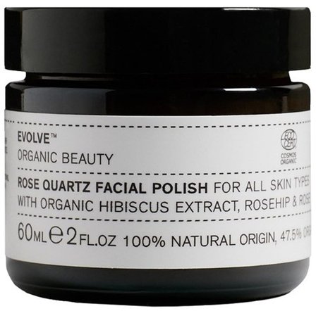 Evolve Rose Quartz Facial Polish 60 ml, Skincare, Renseprodukter, Scrub