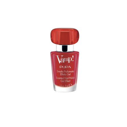 Pupa Vamp! Smalto Profumato Effetto Gel 203 Sensual Red-FRAGRANZA ROSSA - Smalto Effetto Gel