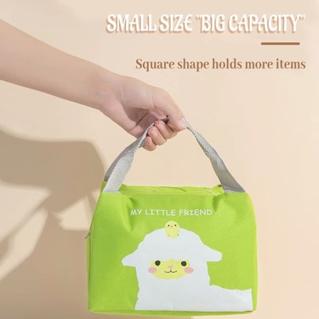 Lunchväska för flickor, isolerad lunchväska, barnens lunch B