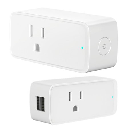 Smart Home Mini Smart US Standard USB -uttag WIFi-kontaktuttag (1 st)