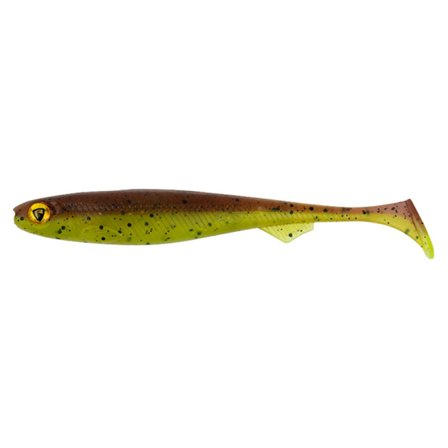 Fox Rage Slick Shad Ultra UV 11cm / 4.25'' (bulk) - Green Pumpkin
