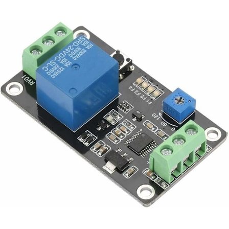 Dc 24V Tidsforsinkelsesrelæ - Automatisk Låsende Forsinkelse Til/Fra Timer