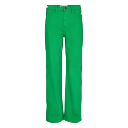 Tomorrow TD Brown Straight Jeans Grøn, Dame, Størrelse: W28 L32