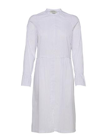 Organic Poplin Dupina Polvipituinen Mekko Valkoinen Mads Nørgaard