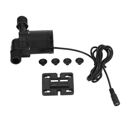 Booster Pump 12m Lift Lågt ljud Borstlös 700L/H Kopparmotor Bärbar Akvarium Pump DC24V 30W