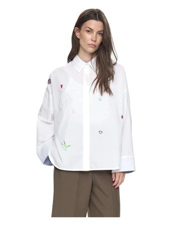 Nümph Nujuna Shirt - White - XS/S