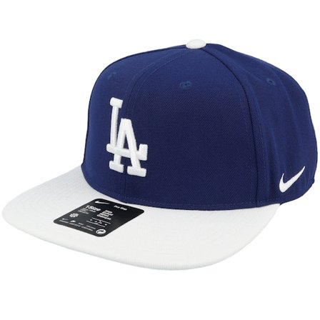 Nike MLB - Kids Los Angeles Dodgers Dri-fit Pro Blue/White Snapback Snapback Blue Cap - MLB @ Hatstore