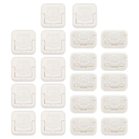 Uttagsskydd Barnsäkert Eluttag 20 st För Föräldrar i Vit Färg