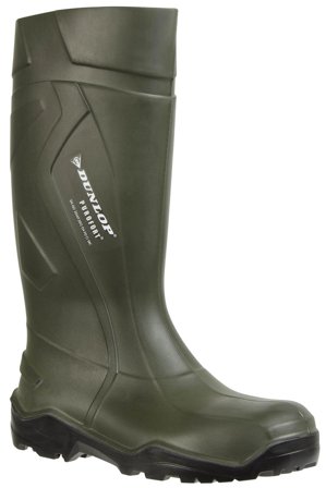 Dunlop D760933 Kumisaappaat vihreä, Purofort+, PU 41, Kengät