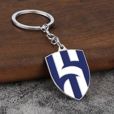 Barcelona/Real Madrid nyckelringar, Liverpool/Arsenal/Chelsea, Real Madrid/Manchester City fotbollsberlocker, halvmåne.