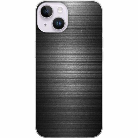 Apple Iphone 14 Mjukt Skal - Brushed Metal