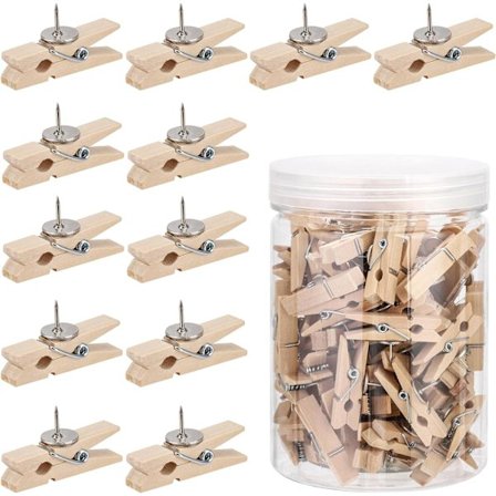 Pakke med 100 korknåler for korktavle - Tretredekorasjon - W