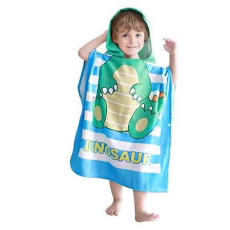 Barnbadhandduk Strand Strandkeps Badkar Snabbtorkande Dusch Simma