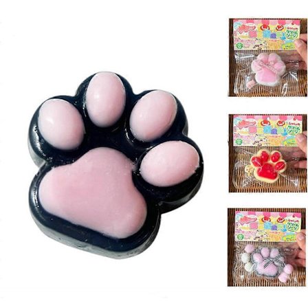 Käsintehty Taba Squishy Iso Kissan Kynsi Silikoninen Puristuslelu - WELLNGS