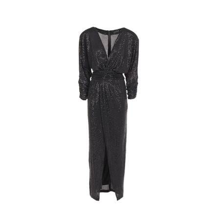 Actualee, Party Dresses Zwart, Dames, Maat:S