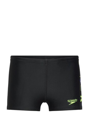 Speedo Boys Hyperboom Panel Aquashort Svart
