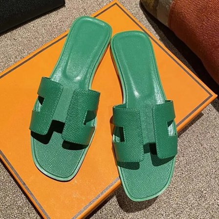 Sexy sandaler dame strandtøfler Klassiske flate lær tøfler dame 19