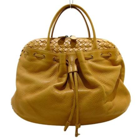 Bottega Veneta Vintage, Pre-owned Handbag Bruin, Dames, Maat:ONE Size,leather