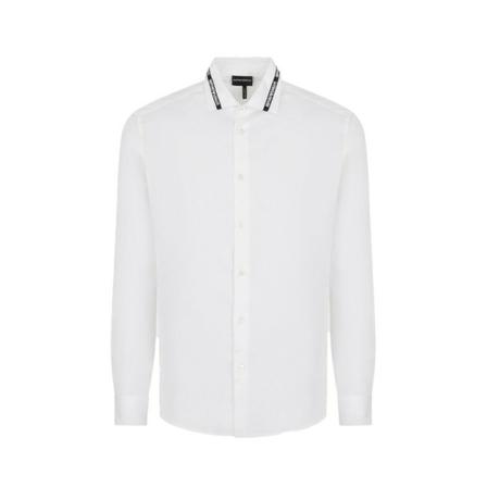 Armani, Long-sleeve shirt Wit, Heren, Maat:S